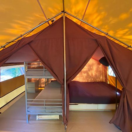Camping La Kahute - Tente Lodge Au Coeur De La Foret Carcans Esterno foto