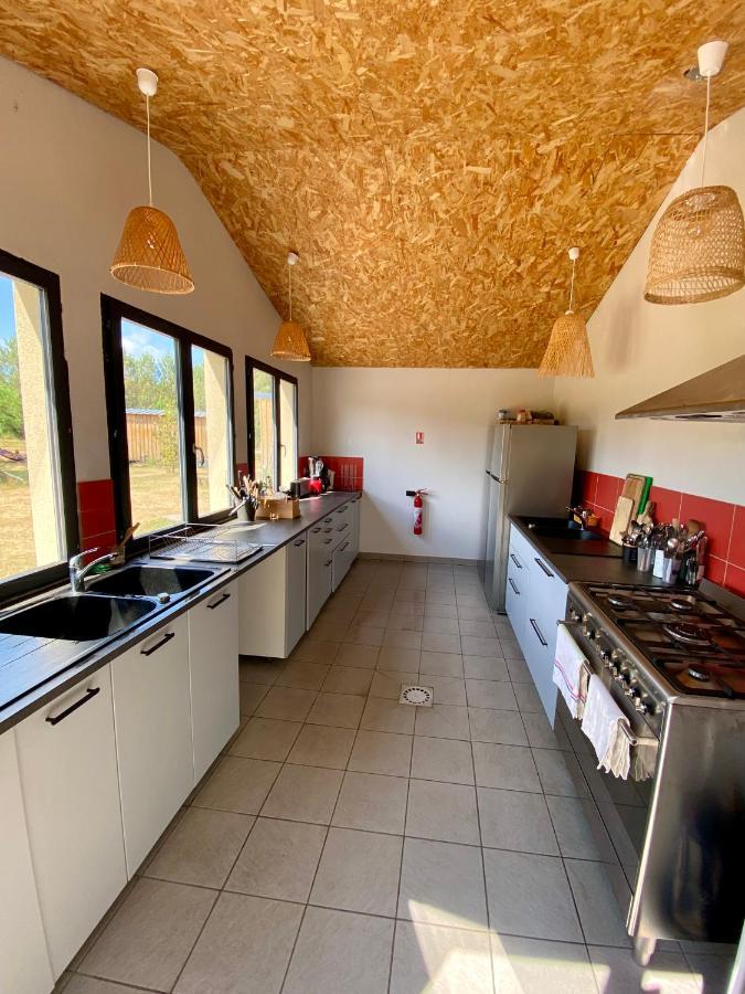 Camping La Kahute - Tente Lodge Au Coeur De La Foret Carcans Esterno foto