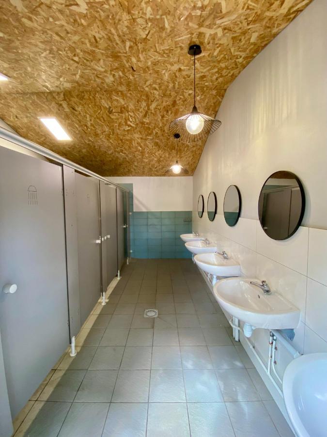 Camping La Kahute - Tente Lodge Au Coeur De La Foret Carcans Esterno foto