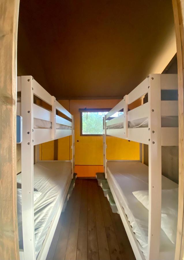 Camping La Kahute - Tente Lodge Au Coeur De La Foret Carcans Esterno foto